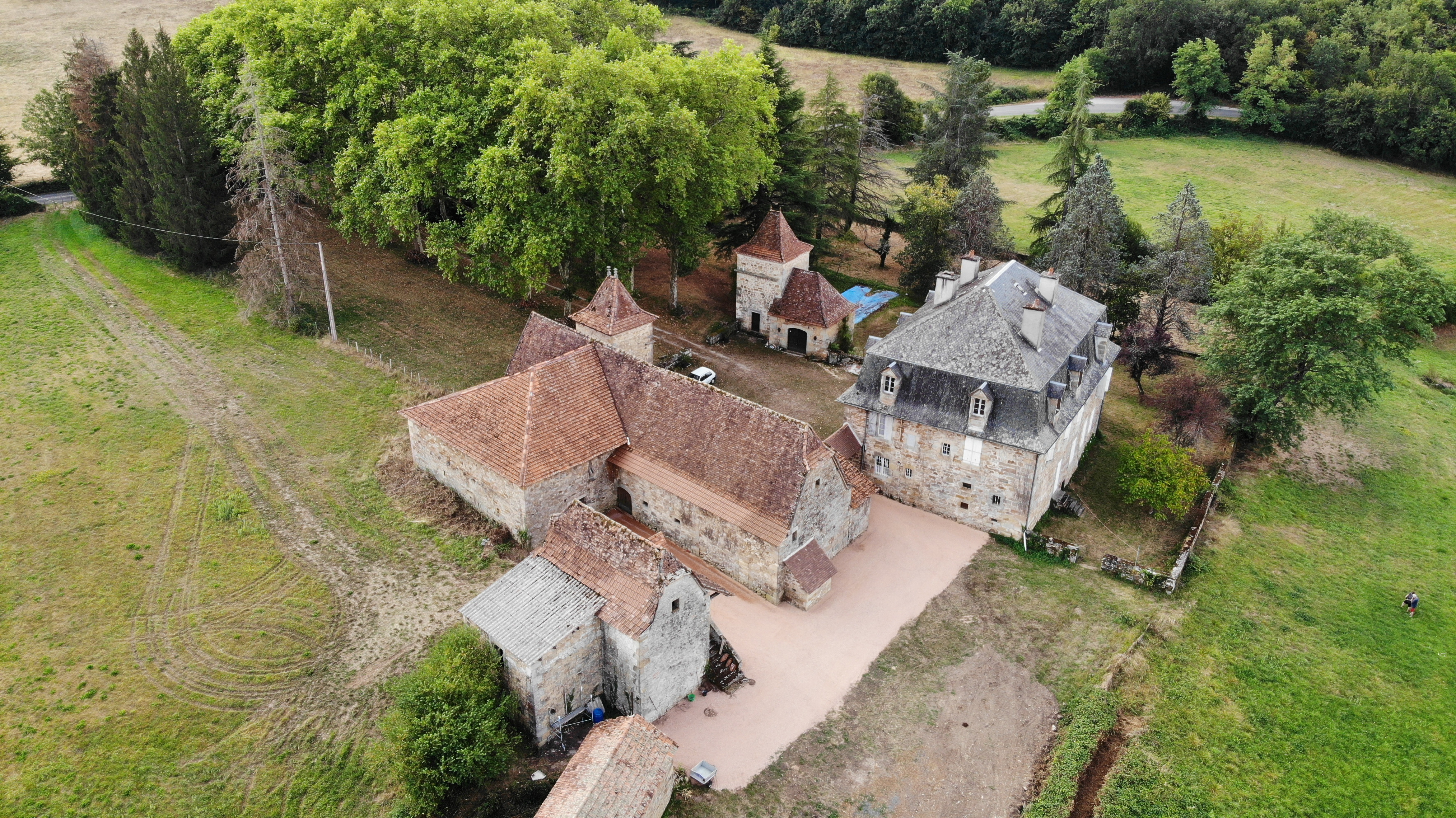 Vue de plongée, orientation Sud-Est